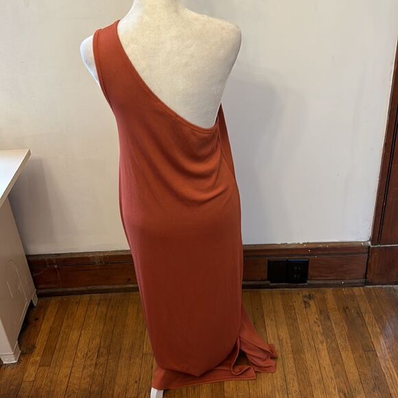 41 Hawthorn rust one shoulder maxi dress Size XL NWOT - Picture 5 of 8